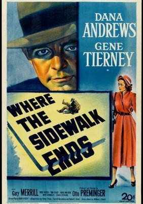 Where the Sidewalk Ends (1950)