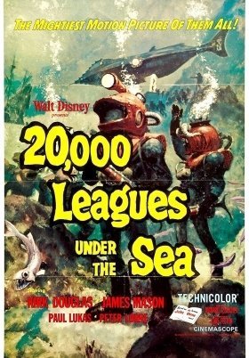 20.000 Λεύγες Κάτω από τη Θάλασσα / 20,000 Leagues Under the Sea (1954)